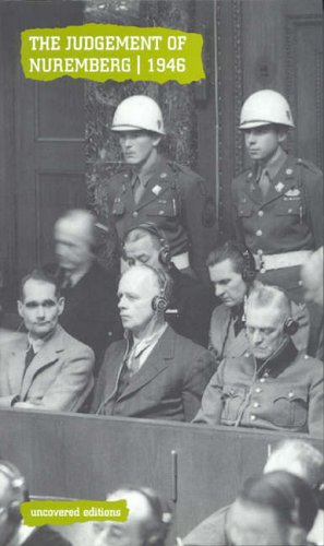 Judgement of Nuremberg, 1946 (uncovered editions)