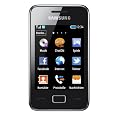 Samsung S5220 Star 3 Smartphone (7,6 cm (3 Zoll) Display, Touchscreen, 3,2 Megapixel Kamera) schwarz
