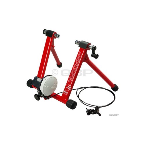 Minoura M50LT-W Dual Hub 5-Level Bicycle Trainer with Remote