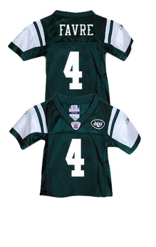 Brett Favre New York Jets Green Toddler 2008 NFL Football Jersey