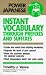Instant Vocabulary Through Prefixes and Suffixes (Power Japanese)