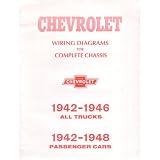 1942 1946 1948 CHEVROLET CARS TRUCKS Wiring Diagrams by Chevrolet