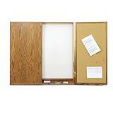48H x 72W Natural Oak Wood Stain Contemporary Conference Cabinet with Amethyst Burlap and Projection Screen