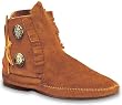 Women's Minnetonka Two Button Boot Hardsole