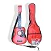 Musical Instruments : 25" Kid's Toy Guitar with Carrying Bag and Accessories - Pretty Princess Pink