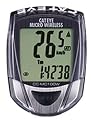 Cateye CC-MC100W Micro Wireless 10-Function Bicycle Computer (Black)