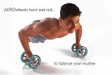 Akrowheels Core Strengthener; Tone Abs, Chest, Arms. Used By Navy Seals