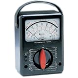 Triplett 630 Classic Volt-Ohm Millimeter with 25 Ranges and Functions, 600V AC