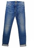 Mother womens the looker cuffed skinny leg low rise jeans