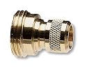 Nelson Brass Quick Connector, Male 2-Piece #N109MC