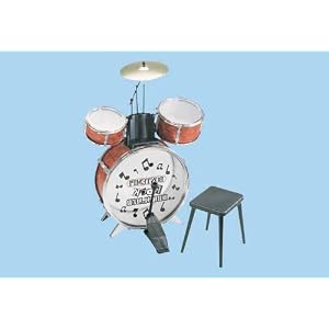 Bontempi Drum Set with Stool by Bontempi