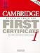 Cambridge Practice Tests for First Certificate 1
