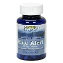 Nature's Harbor Blue Alert, 200 mg Caffeine, 100 Capsules (Pack of 3)