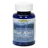 Nature's Harbor Blue Alert, 200 mg Caffeine, 100 Capsules (Pack of 3)