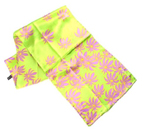Lime Green South Pacific - Pangborn Design Scarf 11029