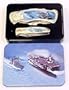 The Naval Ships Collectable Pocket Knives Set