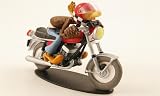 joe bar team rene denlabule yamaha 250 RD bike and figure 1.18ish scale hand painted modelIMAGE