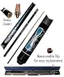 Blue Majestic Designer Pool Stick - Billiards > Cue Sticks > Designer Hardwood