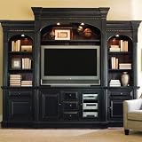 Hooker Furniture New Castle II 104 Inch Home Theater Group in Black