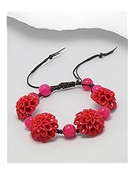 Cotton Waxed Thread Resin Bracelet