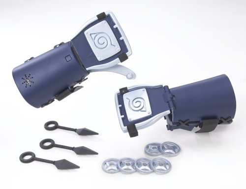 Childrens Toyshop  Used : Naruto Electronic Radi Attack Gloves with Sound FX