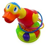 Ring-Ring Duck Moving Target Ring Toss Game for Kids