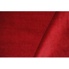 0,5 m * 1,40 m Stoff Samt Pannesamt bordeaux uni einfarbig rot dunkelrot himbeer