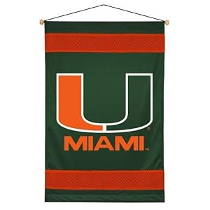 University of Miami Hurricanes Canes Home Decor Wall Hanging
