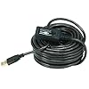 33ft 10M USB 2.0 A Male to A Female Active Extension / Repeater Cable (Kinect & PS3 Move Compatible Extension) 109191 109191, computer connect camera cable problem signal adapter printer extension great device power kinect