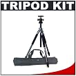 GIOTTOS MT 9251 Universal Tripod & MH 1001-652 Pro Socket Ball Head Kit for Nikon, Canon, Sony, Olympus and Pentax Digital Cameras