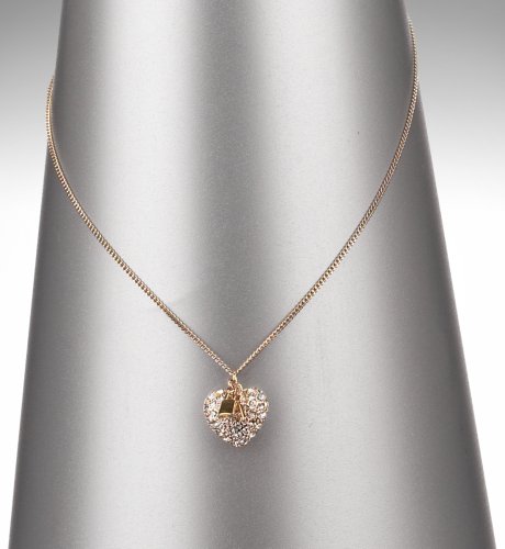 Gold Chunky Heart Necklace