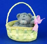 2.5 Tatty Teddy Bear inside a Easter Basket