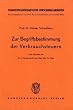 Zur Begriffsbestimmung der Verbrauchsteuern