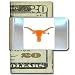 Texas Longhorns Large Money Clip/Card Holder - NCAA College Athletics Fan Shop Sports Team Merchandise