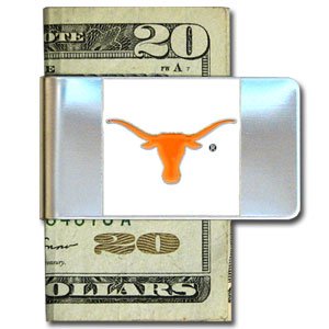 College Large Money Clip - Texas Longhorns