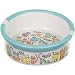 PETCO Round Ceramic Town Cat Bowl