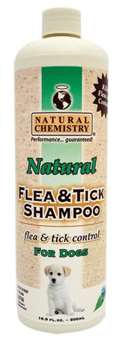 Natural Flea & Tick Shampoo for Dogs - 16.9 oz