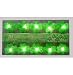 St.Patrick's Day SHAMROCK sparkle STRING LIGHTS in/out