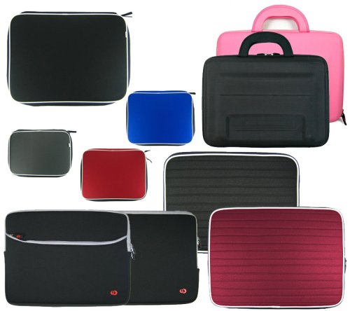 Buy Now at Amazon.com: Laptop Notebook Carying Case - Compatible With Dell, HP Hewlett Packard Pavilion And Toshiba Laptop 12.1 13 15.4 17