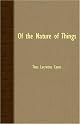 Of the Nature of Things (Everyman's Library, 750A)