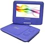 Sylvania SDVD7027 7-Inch Portable DVD Player with Car Bag/Kit, Swivel Screen, USB/SD Card Reader (Purple)