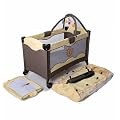 Reisebett mit 300D Bezug incl. 2te Ebene, Spielzeug, Tasche, Ablage, Wickelablage etc.