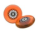 Razor Scooter Replacement Wheels Set with Bearings (Orange)