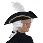 Kids Colonial Hat with Wig