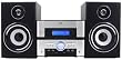 Soundmaster MCD 9500 USB Design Stereo Anlage mit PLL-Radio CD/CD-R/CD-RW/MP3