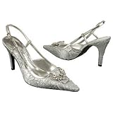 IMAGE OF J.Renee Women's Rachele Pump,Silver,6.5 M US