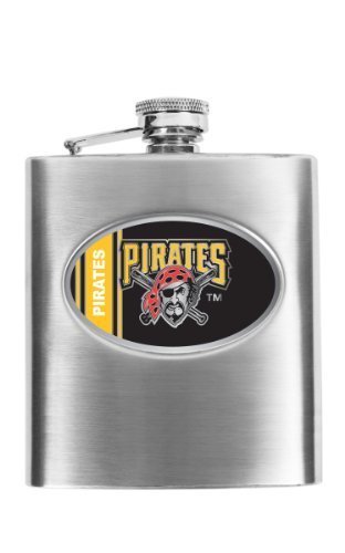 Simran HFMLB-Pirates Pittsburgh Pirates Hip Flask