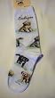 Large Print Cockapoo Poses Socks Medium For Bare Feet Adult Socks