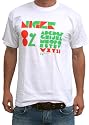 cored Herren T-Shirt TOCOA // Niger, Pure White, S, Nig_S