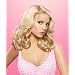 hairdo from Jessica Simpson and Ken Paves 18" Vibralite Synthetic Clip-In Extension, Wavy, Glazed Strawberry